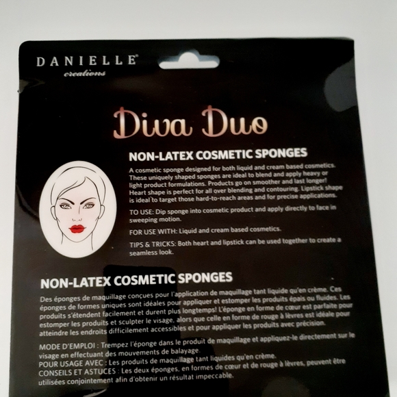 Nib Diva Duo non- latex cosmetic sponges - Picture 2 of 3